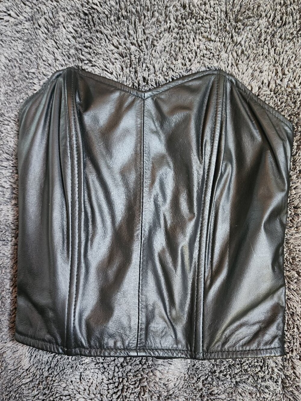 Chia Silver Leather Cami